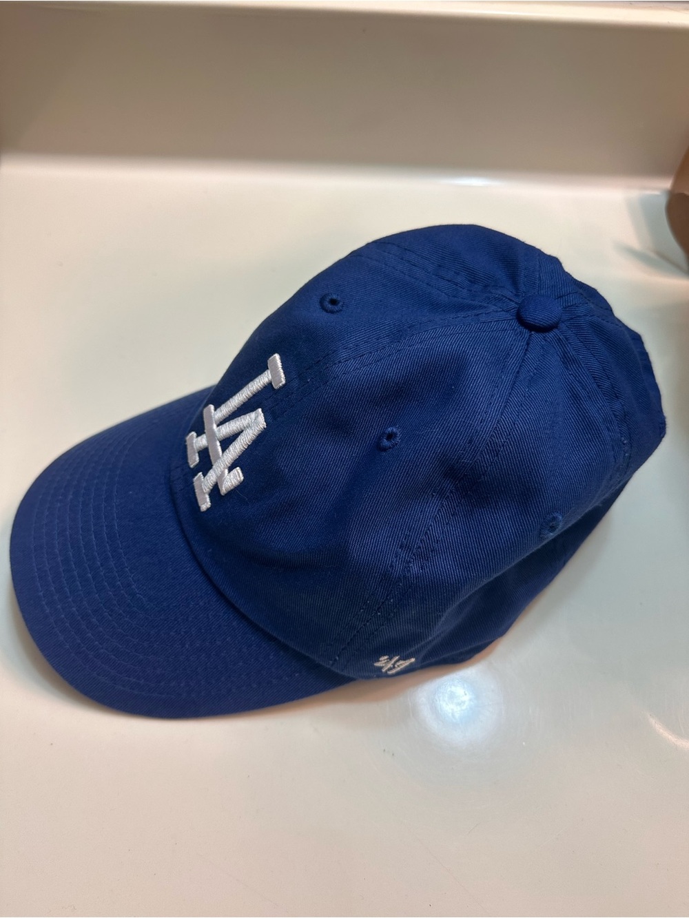Los Angeles Dodgers Blue Baseball Cap with White Logo